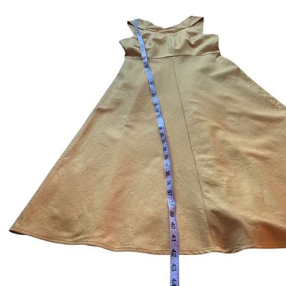 Banana Republic - Linen Blend Midi Dress - Size 2P - Picture 13 of 15